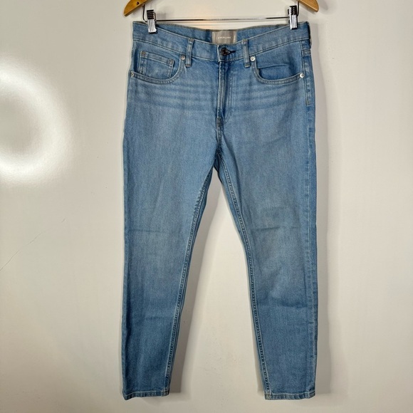Everlane Light Wash Skinny Ankle Jeans Size 28 - Picture 1 of 5